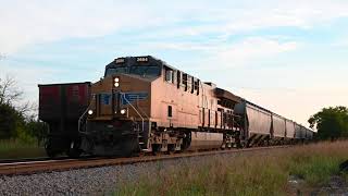 Coal Train Blocks Railroad Crossing for 3 Hours!! Union Pacific Freight Trains in Caddo, Oklahoma