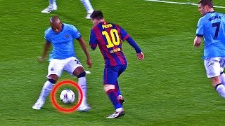 15 Absolutely Crazy NUTMEGS ● Lionel Messi Panna Skills