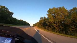 Riding the Harley Road Glide Home From the HD Dealer