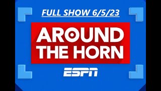 AROUND THE HORN 6/5/23 Jimmy Butler throw 21 Pts led Heat beat Nuggets in Game 2 of the NBA Finals