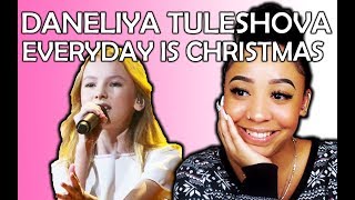 DANELIYA TULESHOVA - "EVERYDAY IS CHRISTMAS" COVER | (LIVE ACOUSTIC VERSION) | REACTION!!