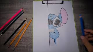 ASMR Dibujando a Stitch (Drawing Stitch)