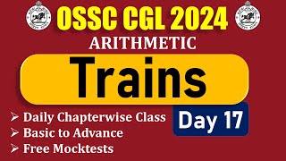 PROBLEM BASED ON TRAINS ||  OSSC CGL 2023 DAY 17 || 30 DAYS CHALLENGE || SIKSHYA #ossccgl2023 #ossc