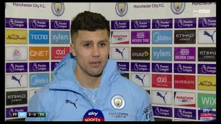 Rodri explains WHY it was his turn to take a penalty for Man City in their 3-0 win vs Spurs