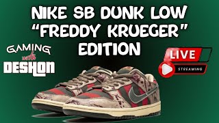 NIKE SB DUNKS || FREDDY KRUEGER EDITION