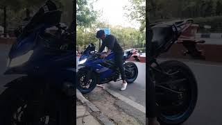 main to bahut badi chij hun 😡😎#nitinvlogsr15v3 #motovlog #viral