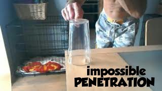 Impossible PENETRATION! looks like real MAGIC