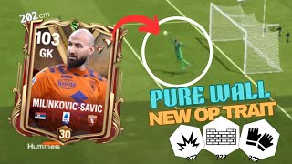 Vanja milinkovic savíc goalkeeper review🤯🤯🤯 better than Van DER sar??? goalkeeper review fc mobile