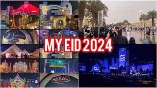 Eid Ki Namaz k Time Taiz Barish | Visit 13 Countries In One Day | Blvd World 🌍 2024 #riyadhseason