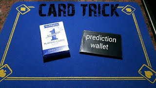 Double prediction from shuffled deck! card trick/reveals