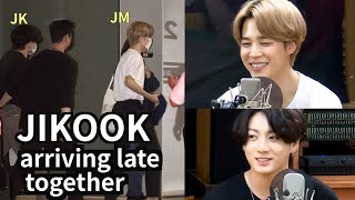 Jikook Arriving Together and Leaving Together 💕 Always Together