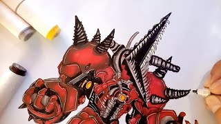 How To Draw Upgraded Titan Drill man | Skibidi Toilet Multiverse 036