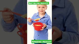 Melissa & Doug Prepare & Serve Pasta Play Food Set #shortvideo #short #amazon #toy #best