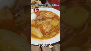 Combo Perfeito. Sopa e Frio..🍝 @comidanossadecadadia.4438