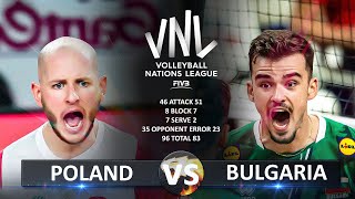 Poland vs Bulgaria | Men's VNL 2024