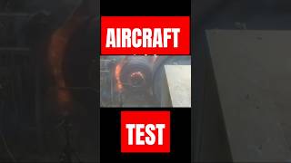 Aircraft tyre test #shorts #viralvideo