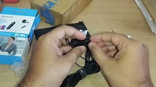 Unboxing of boya BY M1 mic | Boya BY M1 mic | BY M1 mic.