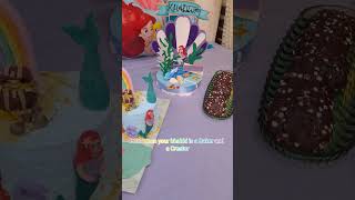 Mermaid theme birthday party #youtubeshorts #trending