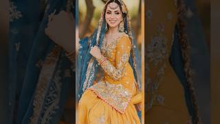 bridal mehndi dresses designs #shorts #youtubeshorts