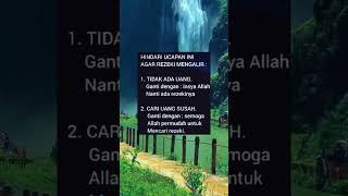 Jangan sekali sekali mengucapkan kalimat ini #foryou #kerezekian #waliallah #islamicprayer