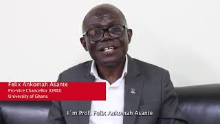 Felix Ankomah Asante, University of Ghana