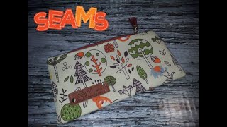 Easy Beginner Sewing Project| How to sew a lined Zipper Pouch great for Beginners!