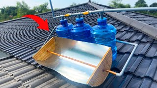 I Never Have to Buy Gas or Electric Again ! How To Make Hot Water Directly From PVC Drainage Pipes