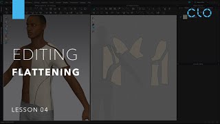 Beginner's Guide to CLO Part 2 Editing: Flattening (Lesson 4)