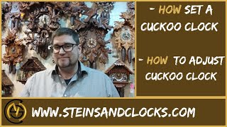 How to set a cuckoo clock – how to adjust a cuckoo clock