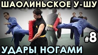 Техника УДАРОВ ногами ШАОЛИНЬСКОГО У-Шу - 8.