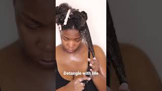 Detangling Natural Hair