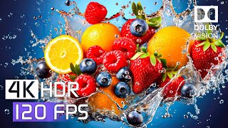 Best Of Dolby Vision 4K HDR 120fps - Fruits 4K