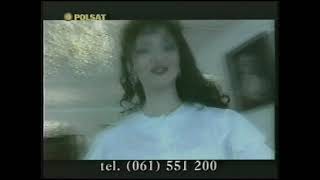 Polsat - Fragment Disco Polo Live, ident i TV Market z 1996 roku