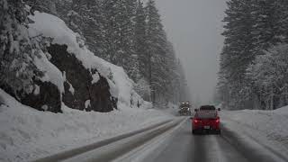 Caltrans plows on Highway 50