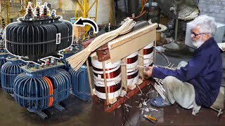 Manufacturing electrical Transformer |100KVA Transformer Making in Factory