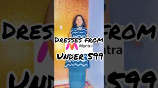 Huge*Myntra latest dresses haul under 599|| Myntra Party Wear#viral #myntra #chicwithshiwi