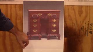 Townsend Kneehole Bureau Drawings & Bottom Step 1