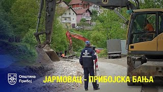 Радови на путу Прибојска Бања - Јармовац