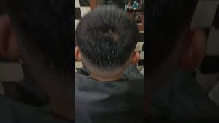 Barbershop Arka di gardu Rancabango Subang model rambut poni