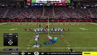 Madden NFL24 Cowboys Franchise Gameplay PS5