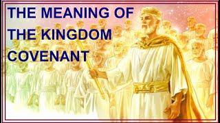 8.56 The Kingdom Covenant (Luke 22:29,30). Jehovah’s Witnesses