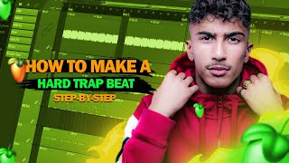 HOW TO MAKE A HARD TRAP BEAT FOR MERO ( FL Studio )