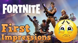 FORTNITE BATTLE ROYALE GAMEPLAY | FIRST IMPRESSIONS