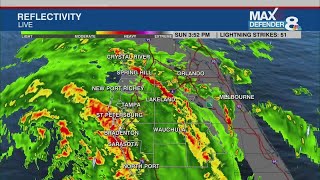 Tormenta tropical Debby deteriora condiciones en partes de la Bahía de Tampa y Florida