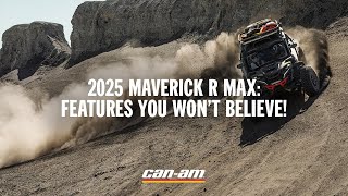 2025 Can-Am Maverick R MAX - Features You Need to Know About