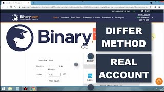 Jump Binary Differ Method Real Account For Low Balance