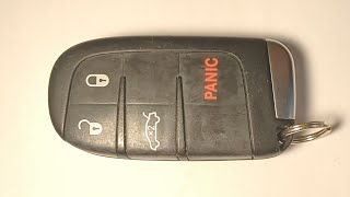 dodge key fob battery replacement