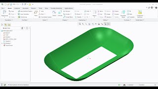 Creo Parametric Tutorial Video on Surface Sweep | GRS