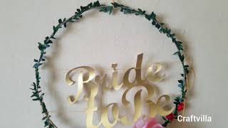 Bridal shower ideas/Props/Decor ! 👰