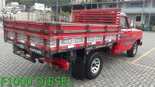 FORD F1000 DIESEL CARROCERIA DE MADEIRA À VENDA A PARTIR DE 30 MIL